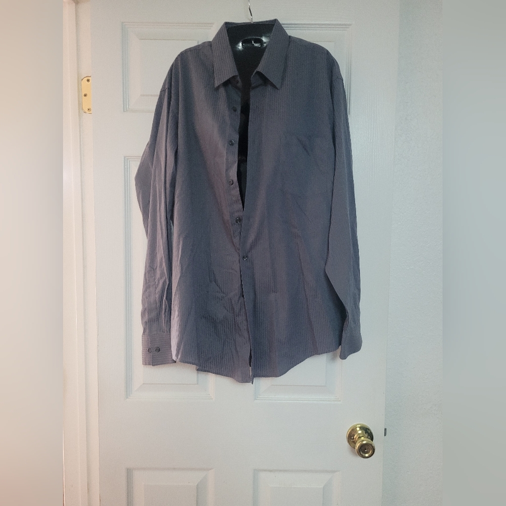 Van Heusen Gray Fitted Shirt